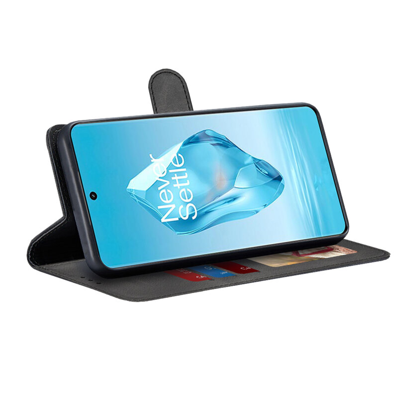 Husa 360 OnePlus 12R Techsuit Diary Book, negru