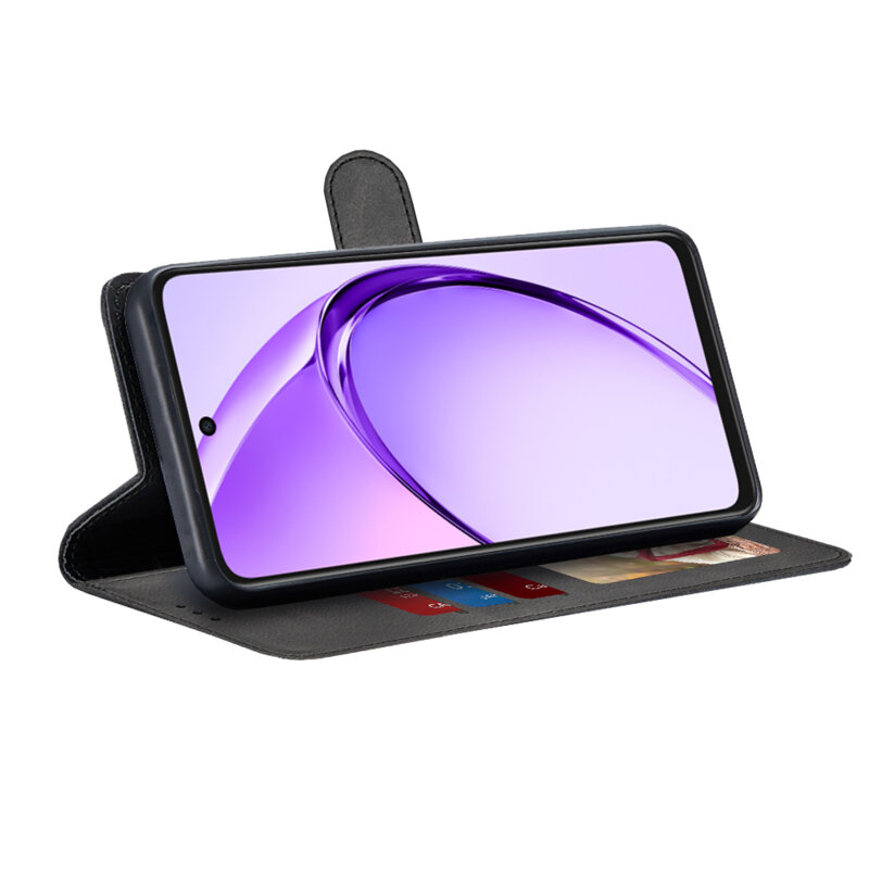 Husa 360 Oppo A40 4G Techsuit Diary Book, negru