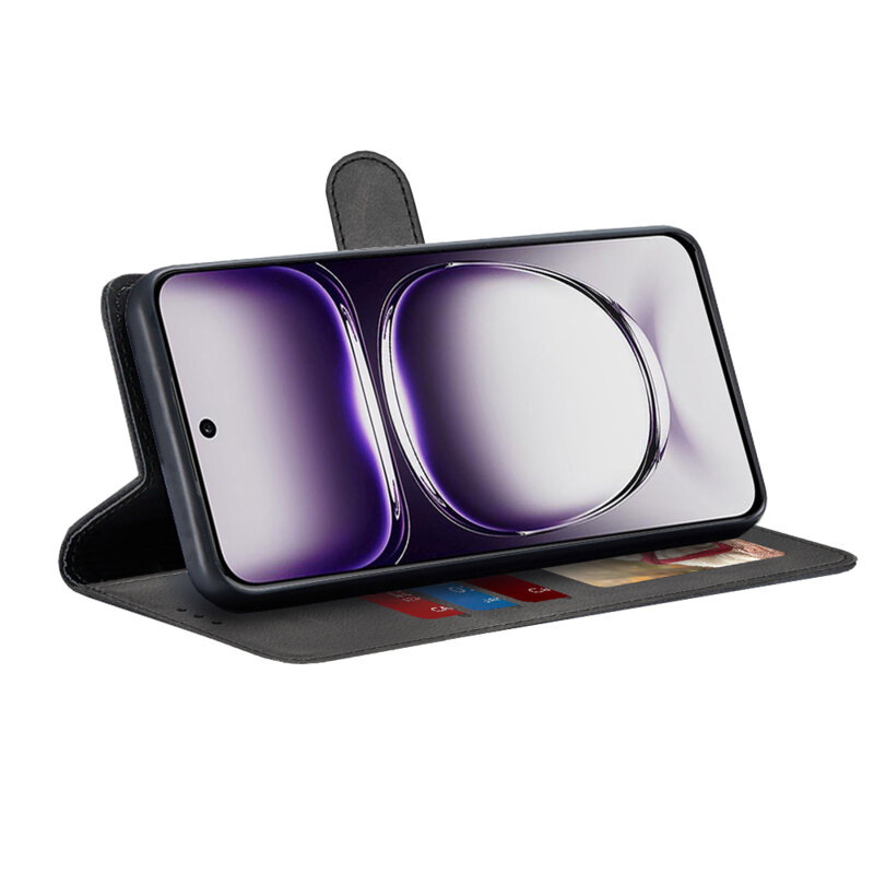 Husa 360 Oppo Reno12 Techsuit Diary Book, negru