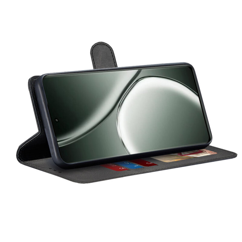 Husa 360 Realme GT 6T Techsuit Diary Book, negru