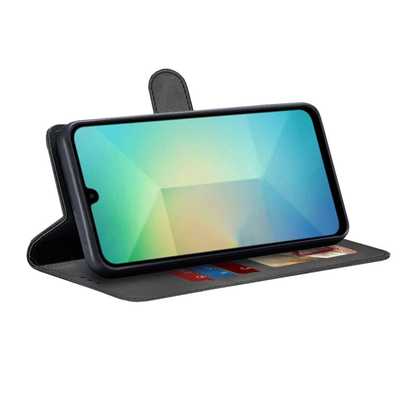 Husa 360 Samsung Galaxy A26 5G Techsuit Diary Book, negru