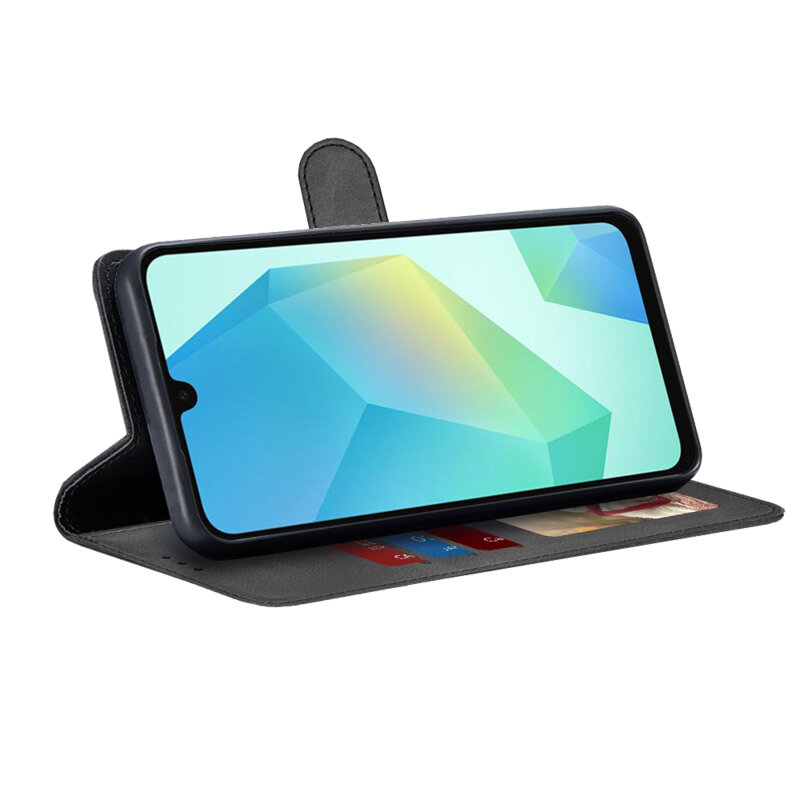 Husa 360 Samsung Galaxy A16 5G Techsuit Diary Book, negru