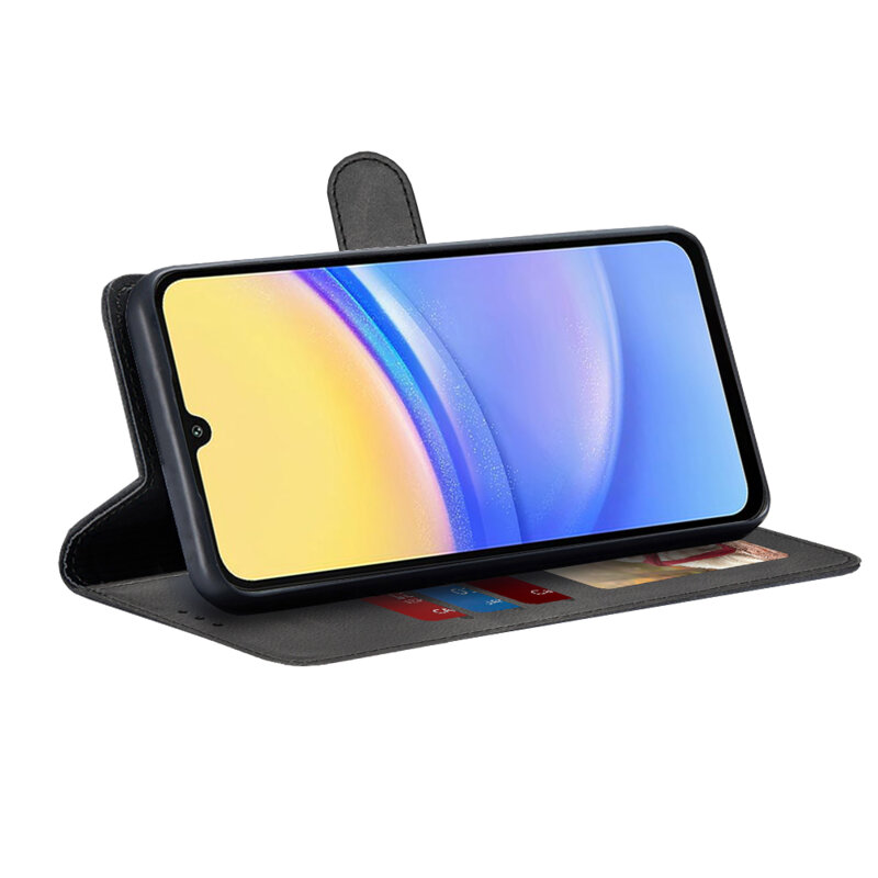 Husa 360 Samsung Galaxy A15 5G Techsuit Diary Book, negru