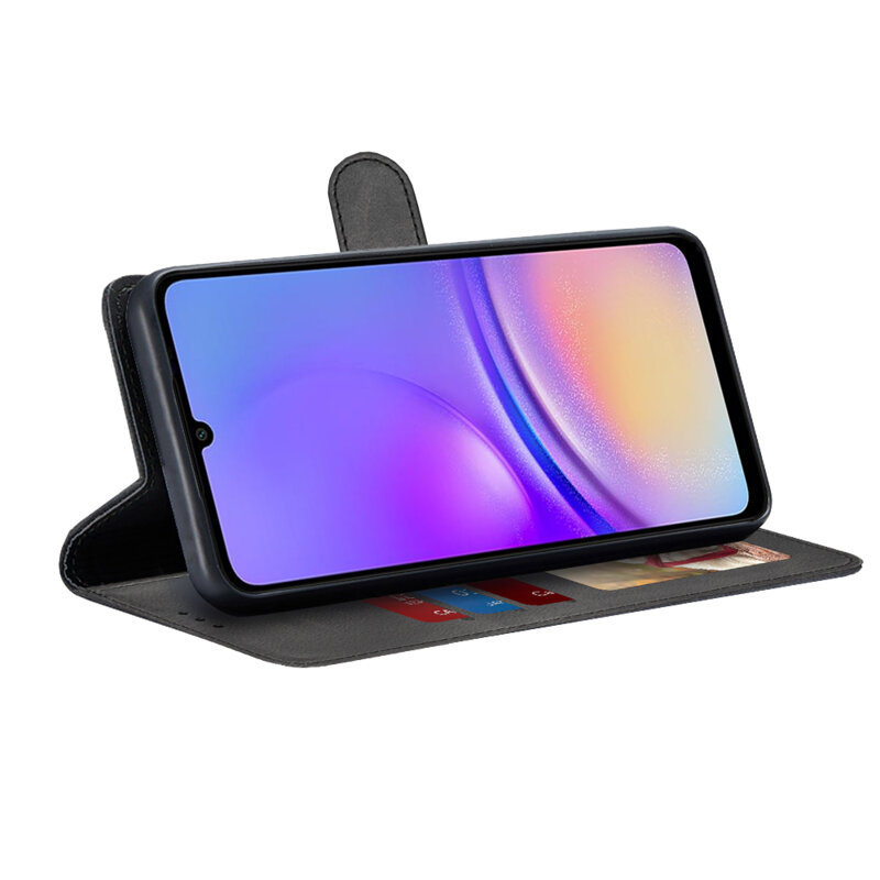 Husa 360 Samsung Galaxy A05 Techsuit Diary Book, negru