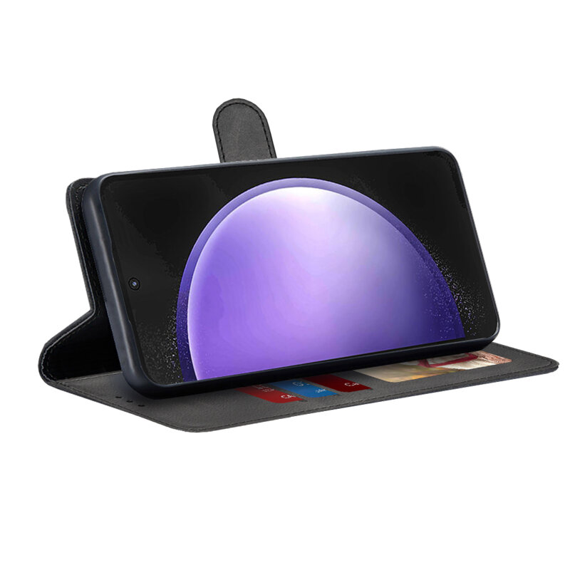 Husa 360 Samsung Galaxy S23 FE Techsuit Diary Book, negru