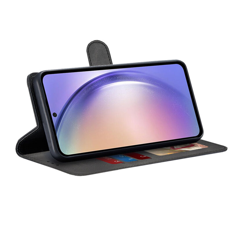 Husa 360 Samsung Galaxy A54 Techsuit Diary Book, negru