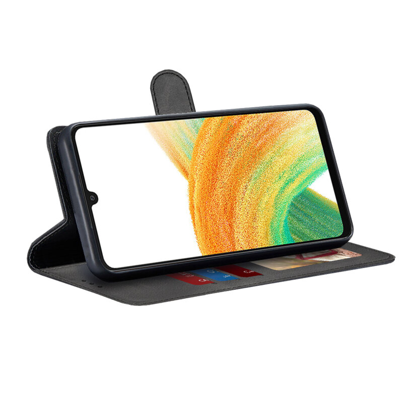Husa 360 Samsung Galaxy A33 5G Techsuit Diary Book, negru