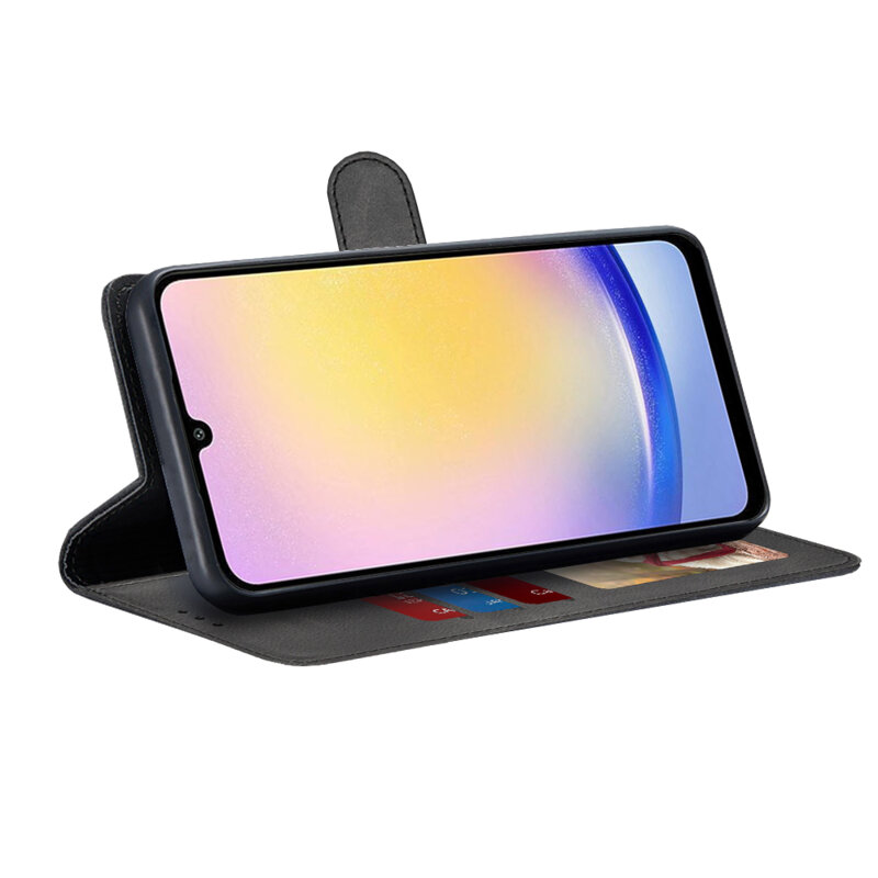 Husa 360 Samsung Galaxy A25 5G Techsuit Diary Book, negru