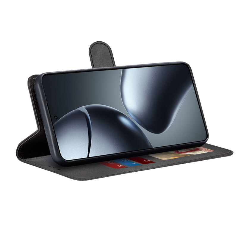 Husa 360 Xiaomi 14T Pro Techsuit Diary Book, negru