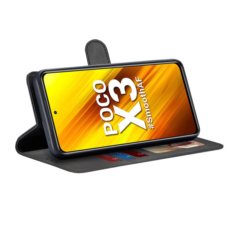 Husa 360 Xiaomi Poco X3 Techsuit Diary Book, negru