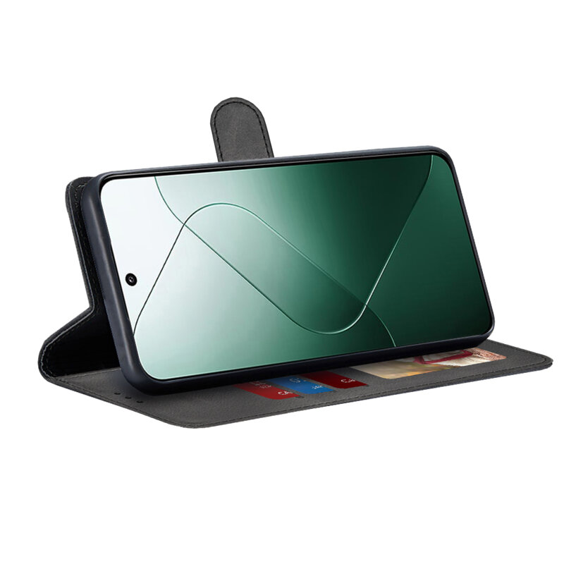 Husa 360 Xiaomi 14 Techsuit Diary Book, negru