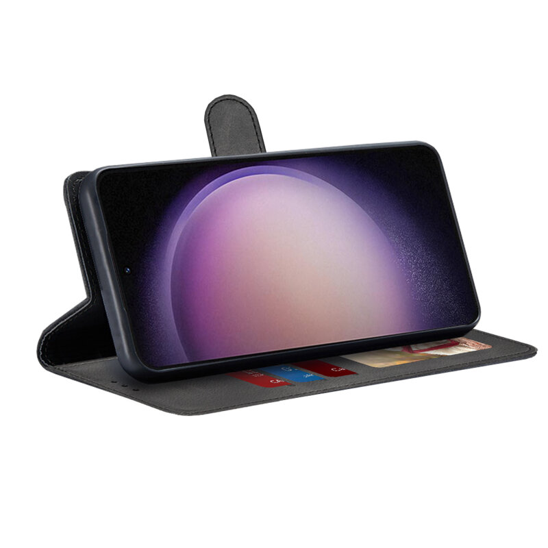 Husa 360 Samsung Galaxy S23 Techsuit Diary Book, negru