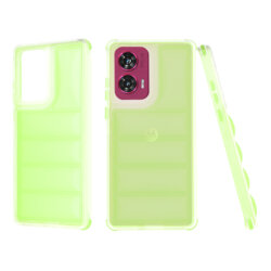 Husa Motorola Edge 50 Fusion Techsuit Wave Shield, verde