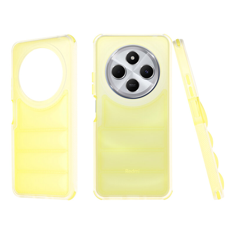 Husa Xiaomi Redmi 14C Techsuit Wave Shield, galben