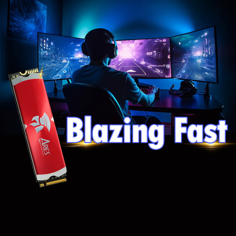 SSD Ares Dark Sword 8TB Dato, PCIe Gen4x4, 7200MB/s, ARSDSK-8TB