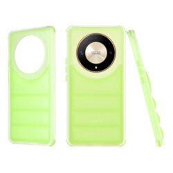 Husa Honor Magic6 Lite Techsuit Wave Shield, verde