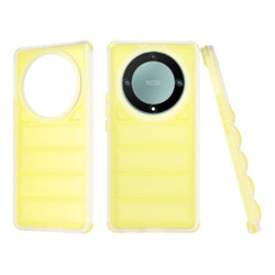 Husa Honor Magic5 Lite Techsuit Wave Shield, galben
