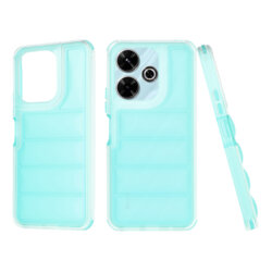 Husa Xiaomi Poco M6 4G Techsuit Wave Shield, turcoaz