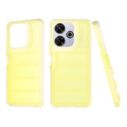 Husa Xiaomi Poco M6 4G Techsuit Wave Shield, galben