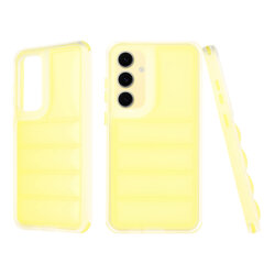 Husa Samsung Galaxy S24 FE Techsuit Wave Shield, galben