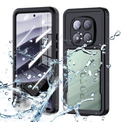 Husa impermeabila Xiaomi Poco X7 ShellBox Waterproof IP68, negru