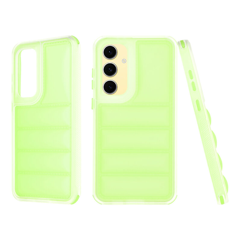 Husa Samsung Galaxy S24 FE Techsuit Wave Shield, verde