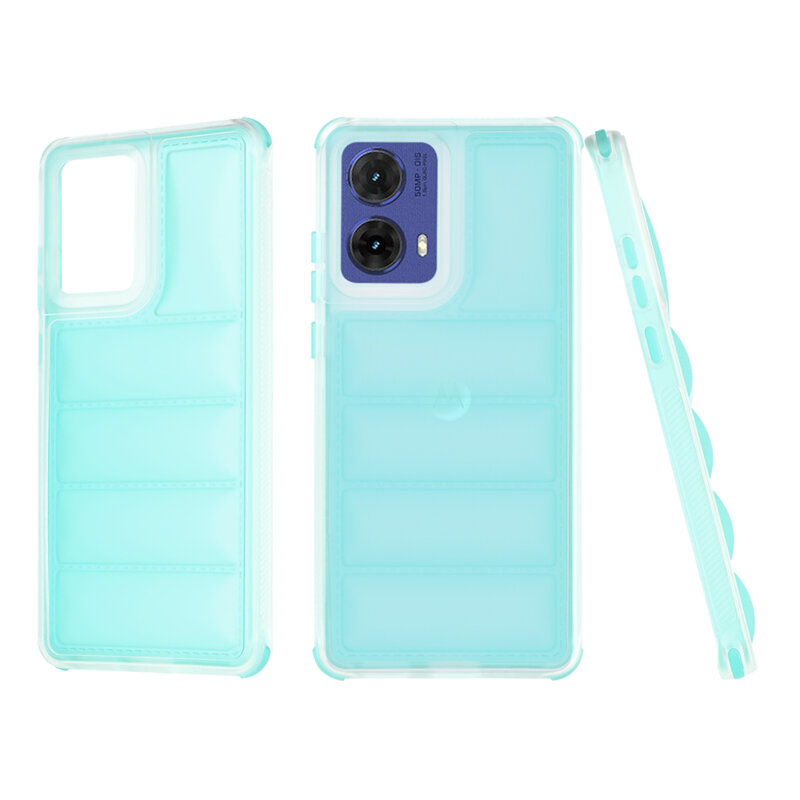 Husa Motorola Moto G85 Techsuit Wave Shield, turcoaz