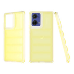Husa Motorola Moto G85 Techsuit Wave Shield, galben