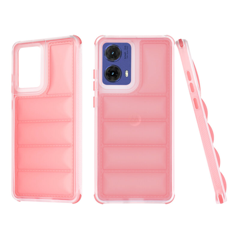 Husa Motorola Moto G85 Techsuit Wave Shield, rosu