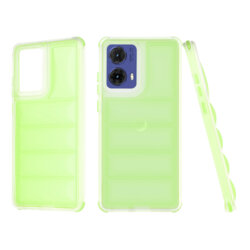 Husa Motorola Moto G85 Techsuit Wave Shield, verde