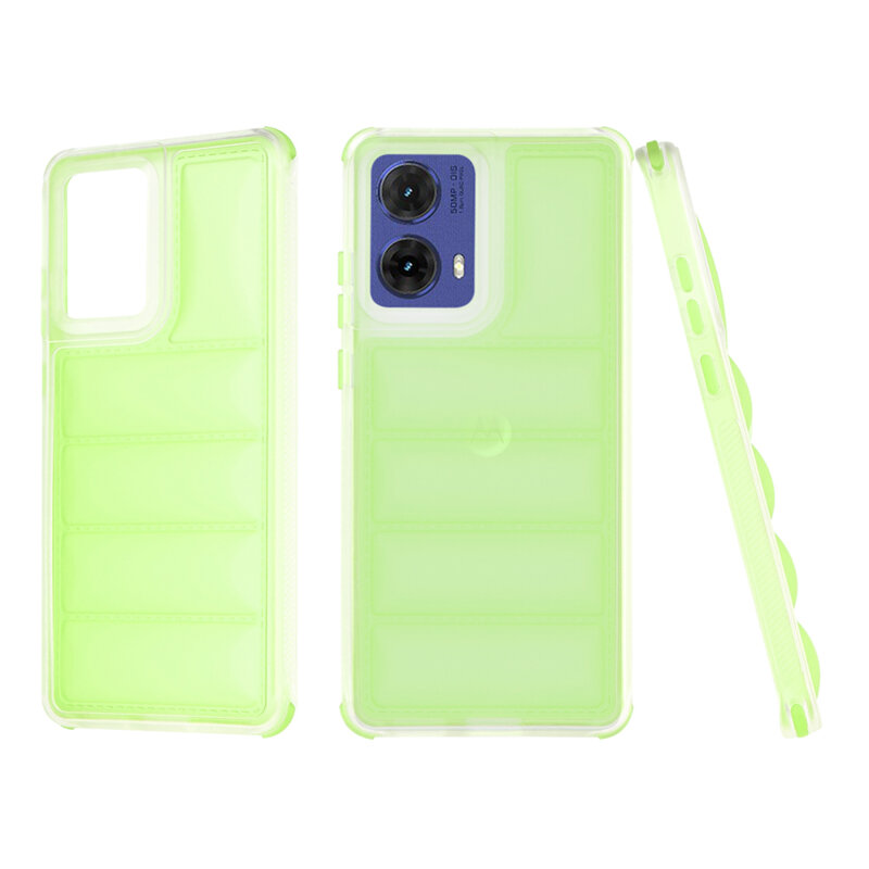 Husa Motorola Moto G85 Techsuit Wave Shield, verde