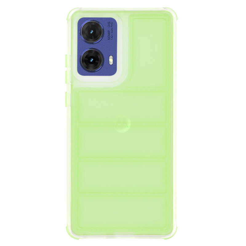 Husa Motorola Moto G85 Techsuit Wave Shield, verde