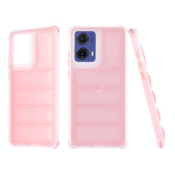 Husa Motorola Moto G85 Techsuit Wave Shield, roz