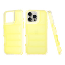 Husa iPhone 16 Pro Max Techsuit Wave Shield, galben