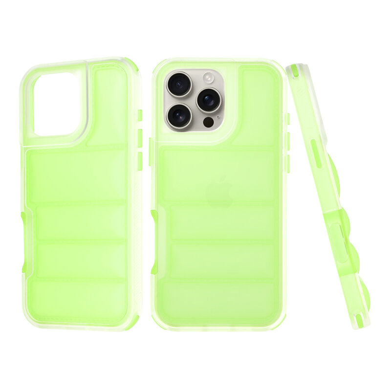 Husa iPhone 16 Pro Max Techsuit Wave Shield, verde