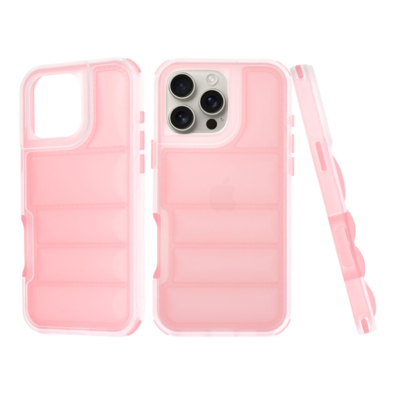 Husa iPhone 16 Pro Max Techsuit Wave Shield, roz