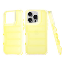 Husa iPhone 16 Pro Techsuit Wave Shield, galben