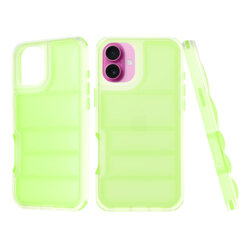 Husa iPhone 16 Plus Techsuit Wave Shield, verde