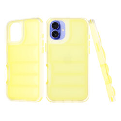 Husa iPhone 16 Techsuit Wave Shield, galben