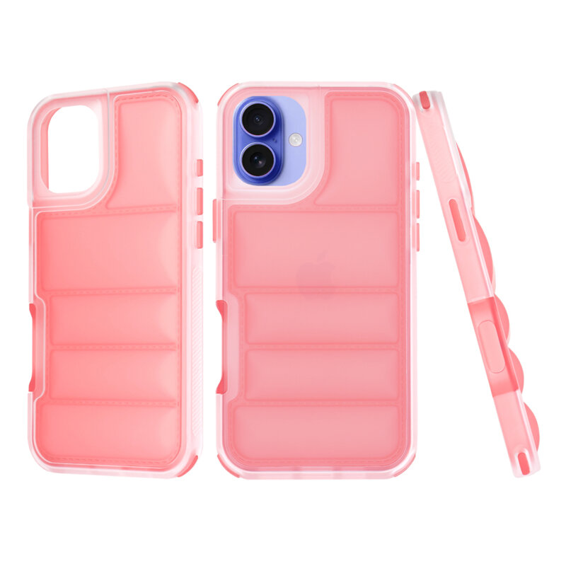 Husa iPhone 16 Techsuit Wave Shield, rosu