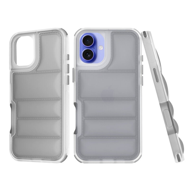 Husa iPhone 16 Techsuit Wave Shield, negru