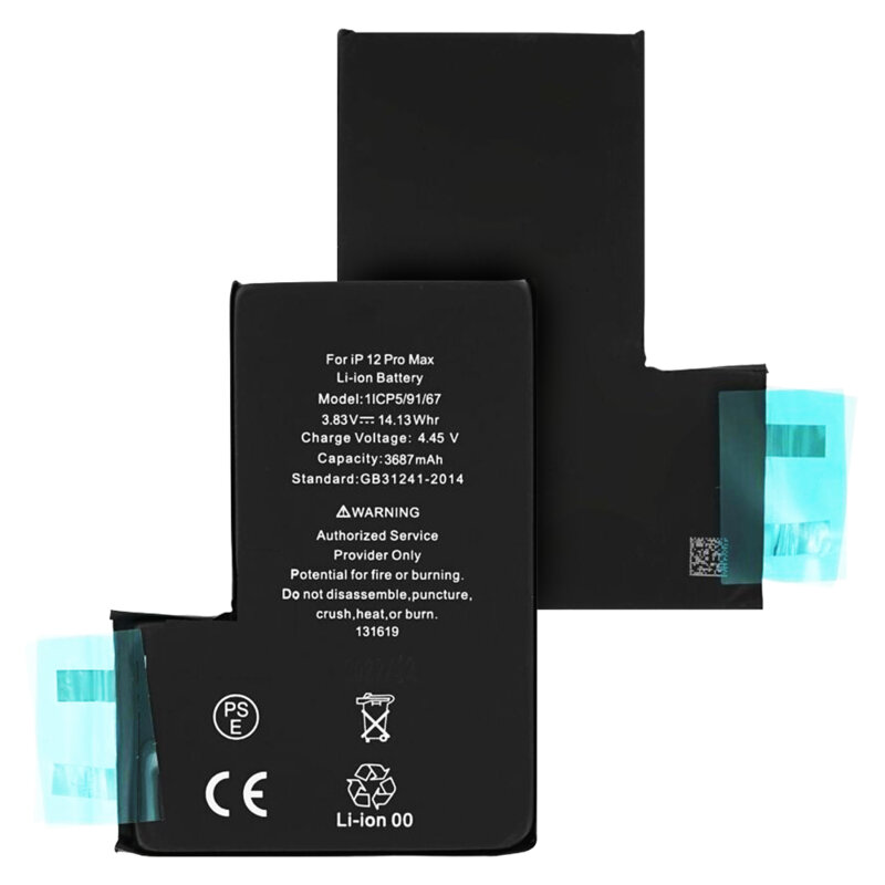 Baterie acumulator iPhone 12 Pro Max fara prindere, 3687mAh