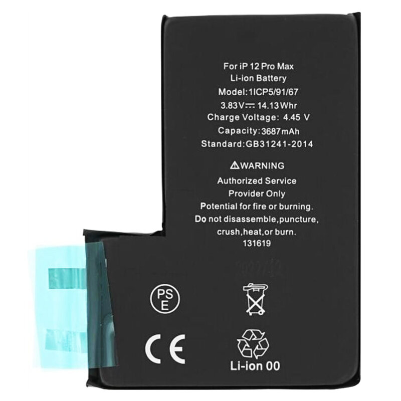 Baterie acumulator iPhone 12 Pro Max fara prindere, 3687mAh
