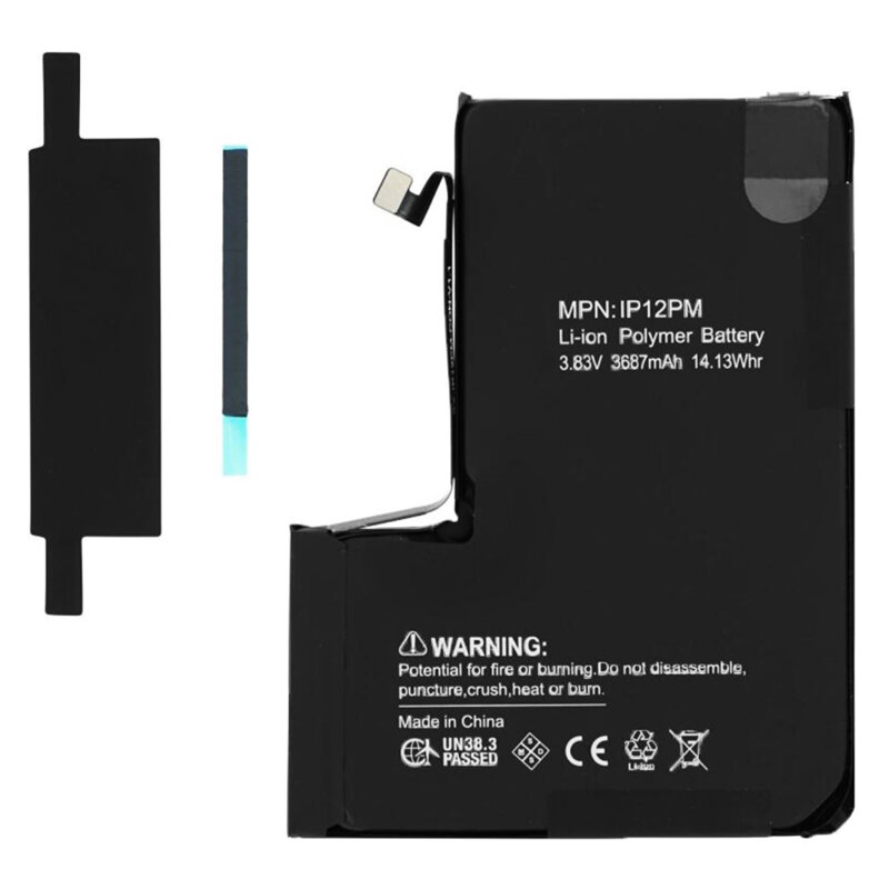 Baterie acumulator iPhone 12 Pro Max cu extra IC, 3687mAh