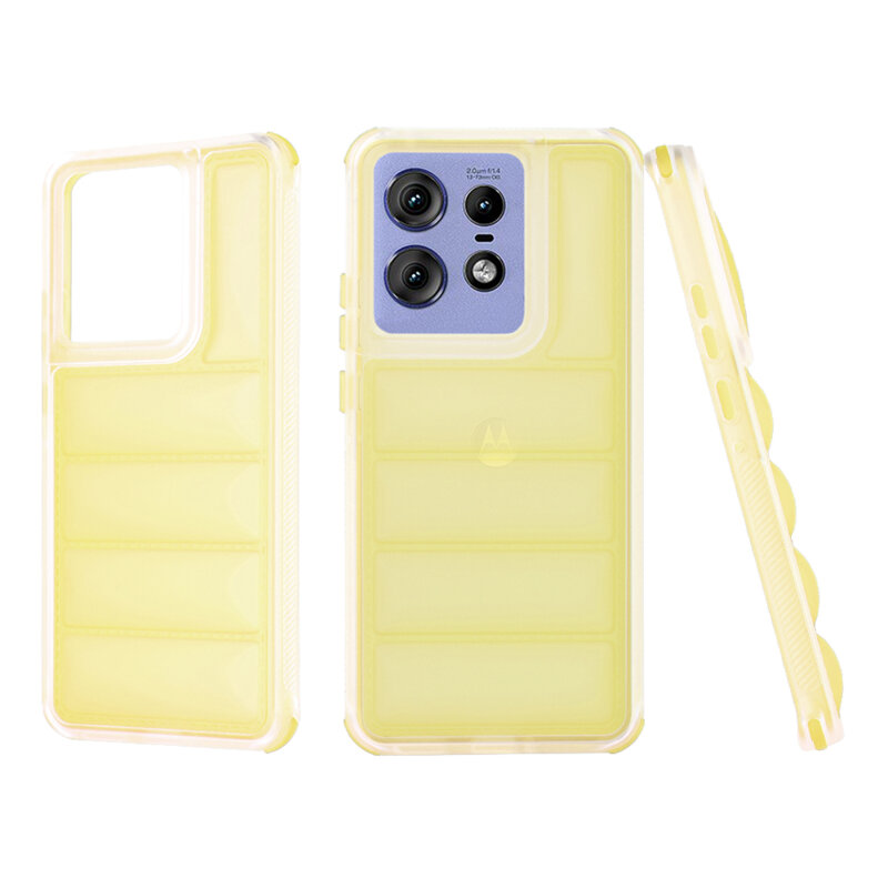 Husa Motorola Edge 50 Pro Techsuit Wave Shield, galben