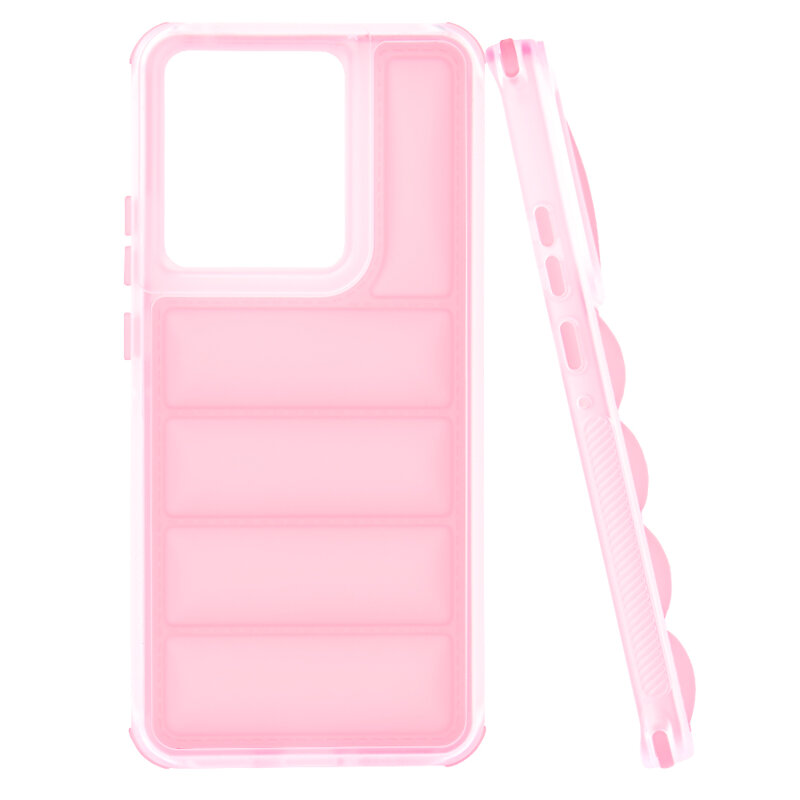 Husa Motorola Edge 50 Pro Techsuit Wave Shield, roz