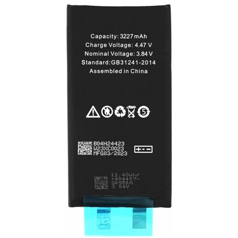 Baterie acumulator iPhone 13, 3227mAh, fara prindere