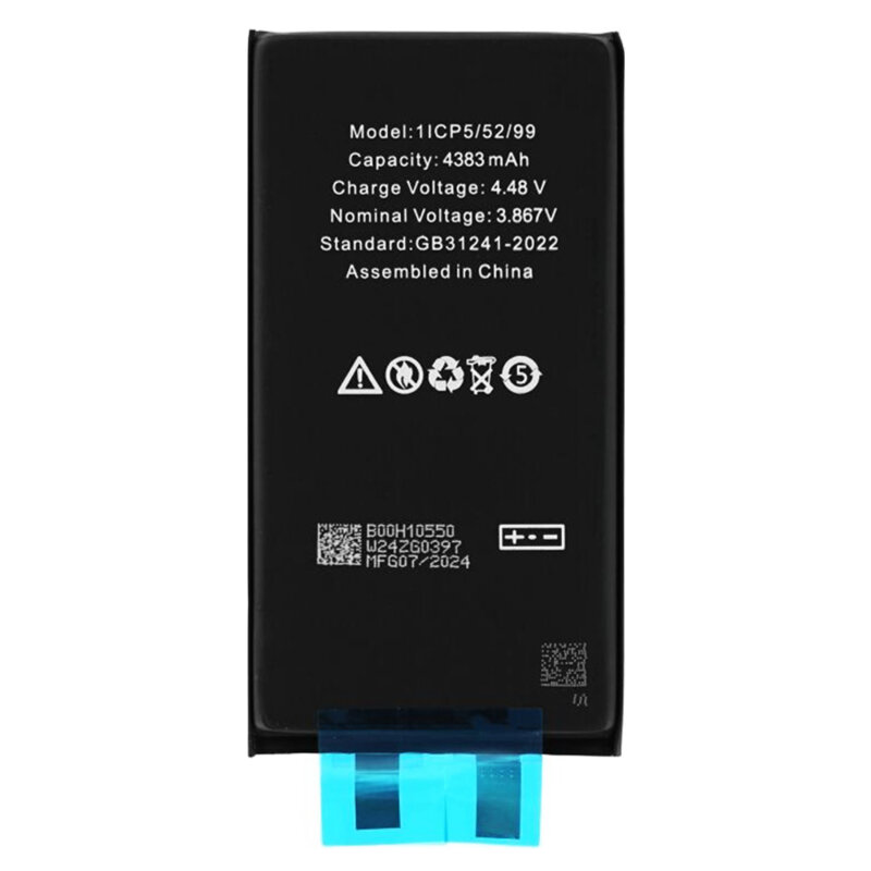 Baterie acumulator iPhone 15 Plus fara prindere, 4383mAh