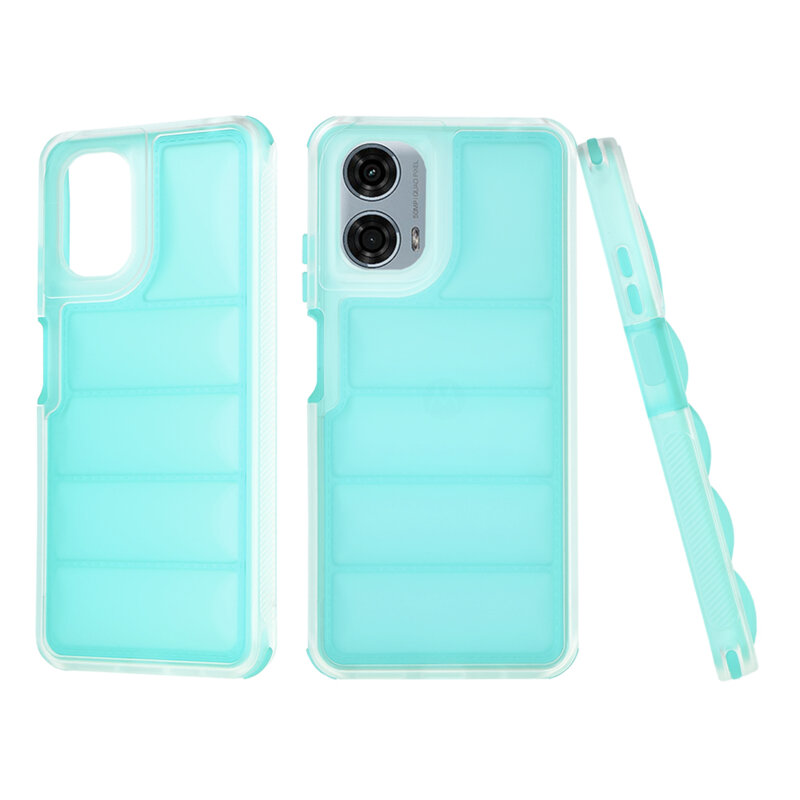 Husa Motorola Moto G24 Power Techsuit Wave Shield, turcoaz