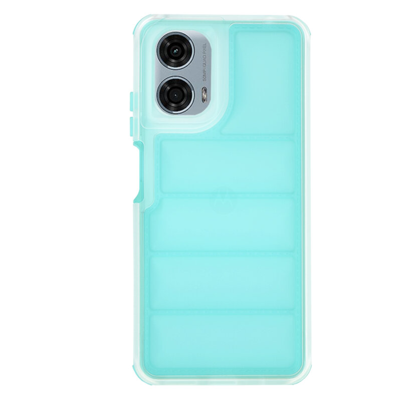 Husa Motorola Moto G24 Power Techsuit Wave Shield, turcoaz